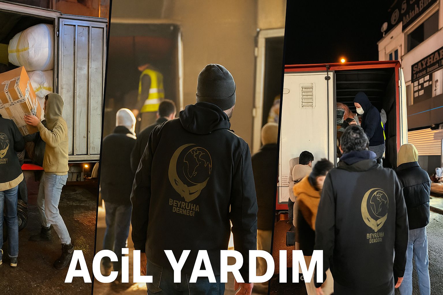 Gazze'de 1000 ton su ve günlük 1000 kişilik yemek için acil yardım sağladık